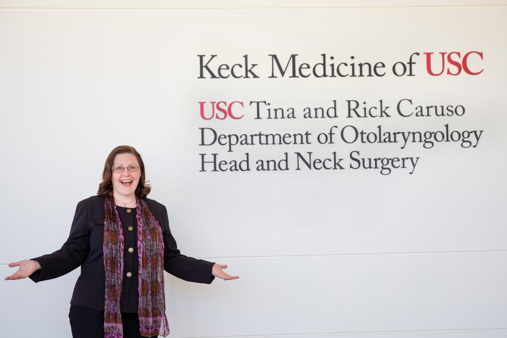 Jennifer Kelly, a patient navigator at Keck Medicine of USC