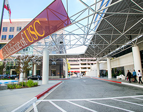 Keck Hospital Parking Structure San Pablo St