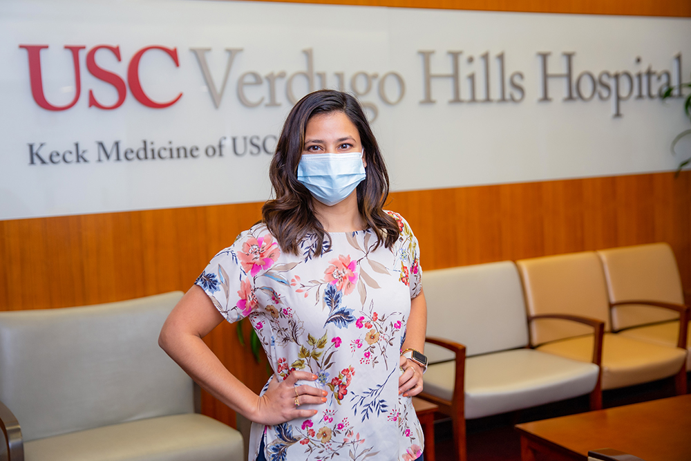 USC-VHH outpatient physical medicine and rehab department manager Rashmi Bandekar