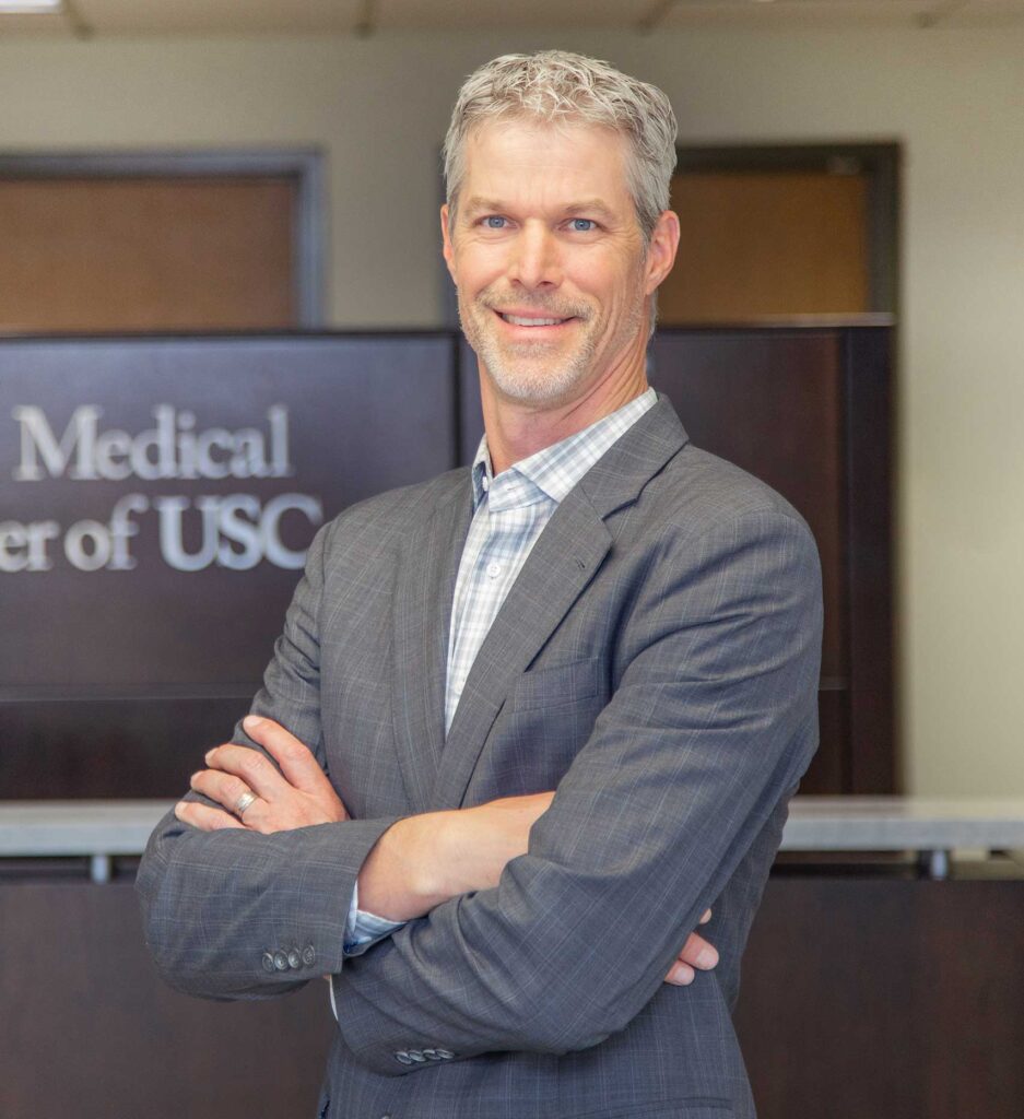 Jon Reuter, chief of operations at Keck Hospital of USC