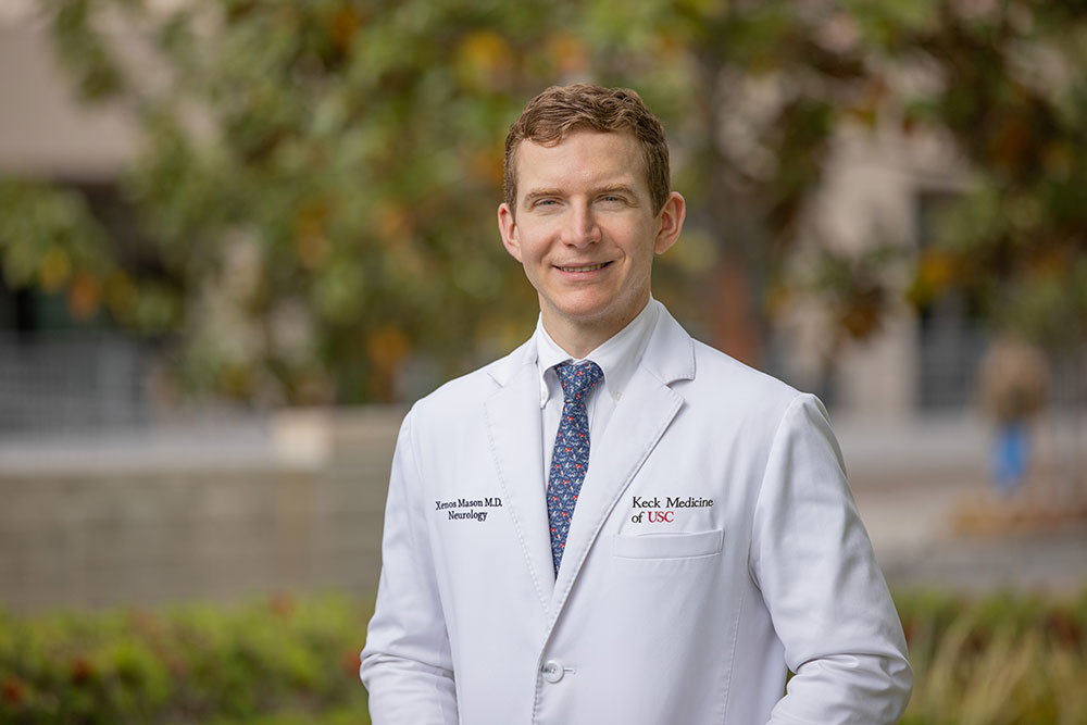 Dr. Xenos Mason, a neurologist at Keck Medicine of USC