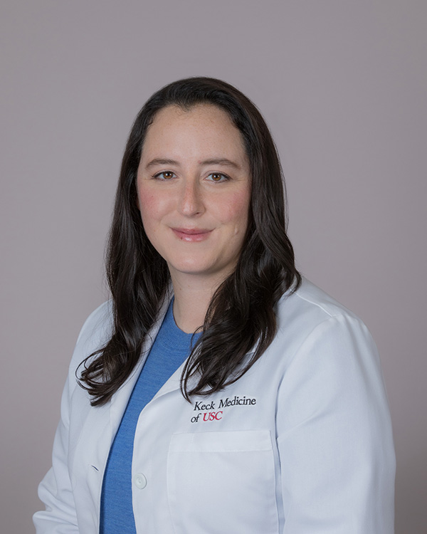 Emily Siegel, MD, a breast surgical oncologist at Keck Medicine of USC