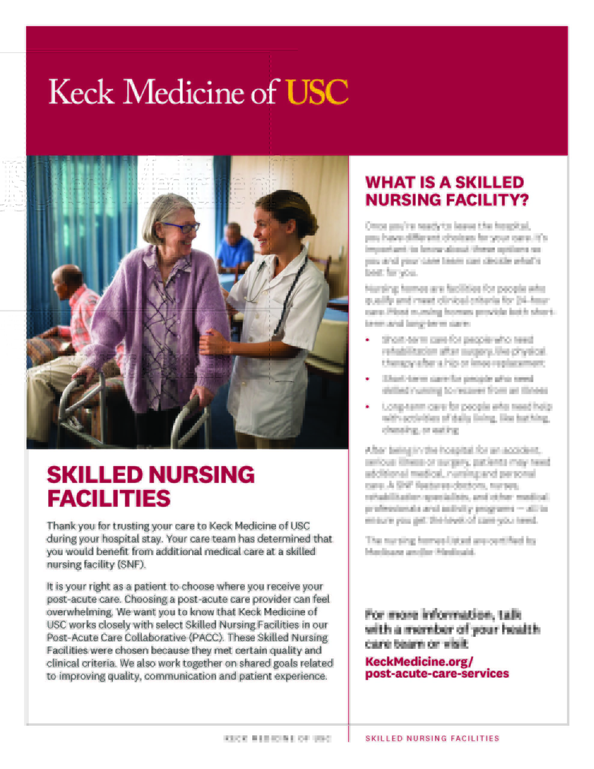 Post-Acute Care - Keck Medicine of USC
