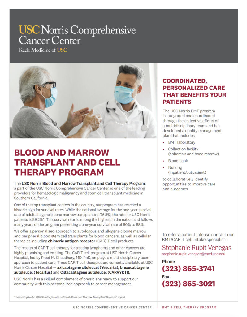 Download the BMT and CarT Fact Sheet