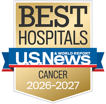2026-27 US News and World Report Best Hospitals Survey Cancer Badge